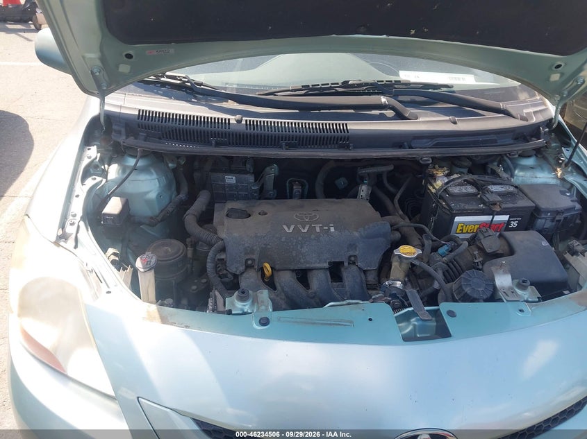 TOYOTA YARIS 2008 VIN JTDBT923381285309