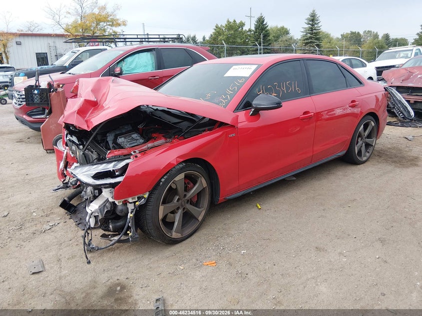 Vin: waueaaf44ra003913, lot: 46734510, audi a4 premium plus 45 tfsi s line quattro s tronic 20242