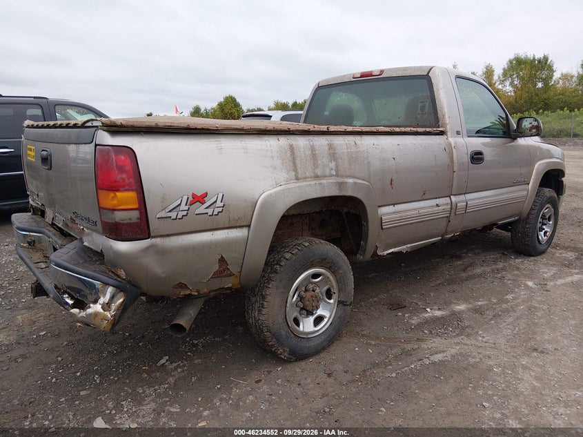 CHEVROLET SILVERADO 2500HD 2001 VIN 1GCHK24U51Z301589