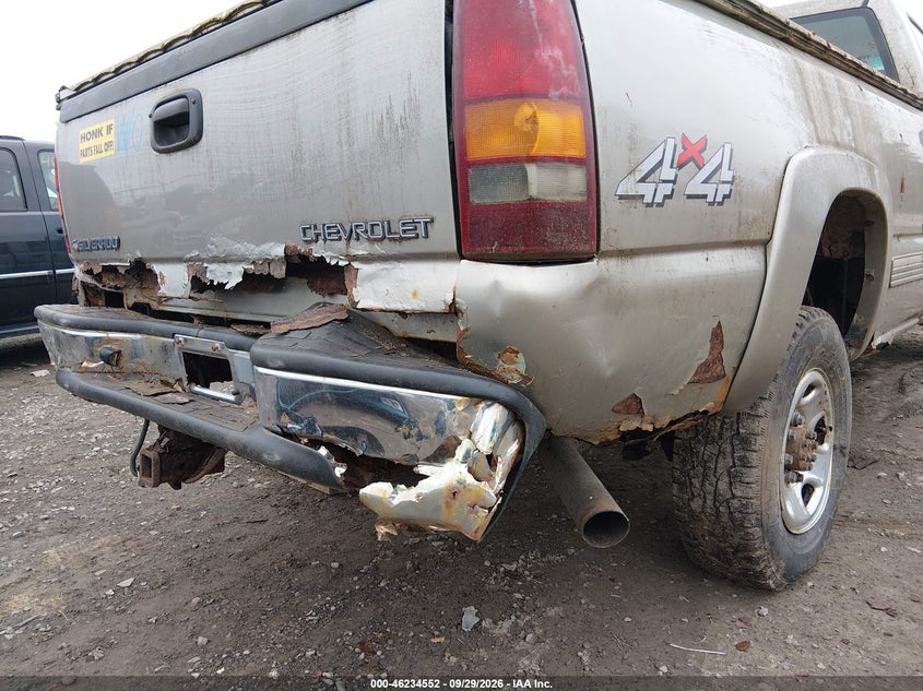 CHEVROLET SILVERADO 2500HD 2001 VIN 1GCHK24U51Z301589