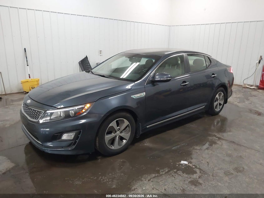 2014 Kia Optima Hybrid Lx, Mechanical, IAAI, VIN KNAGM4AD5E5068507 — photo 2