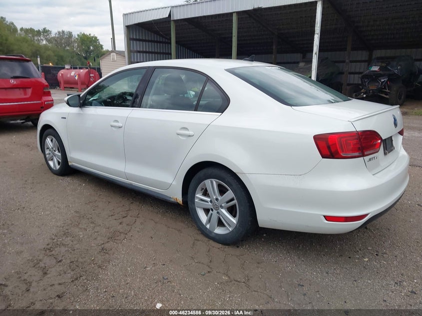 2013 VOLKSWAGEN JETTA HYBRID auction photo 3