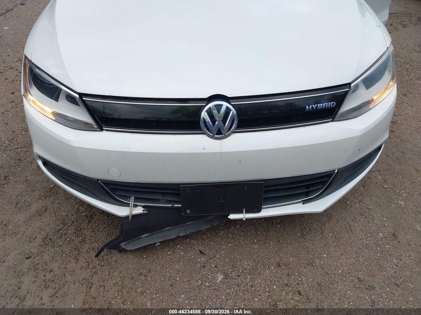 2013 VOLKSWAGEN JETTA HYBRID auction photo 6