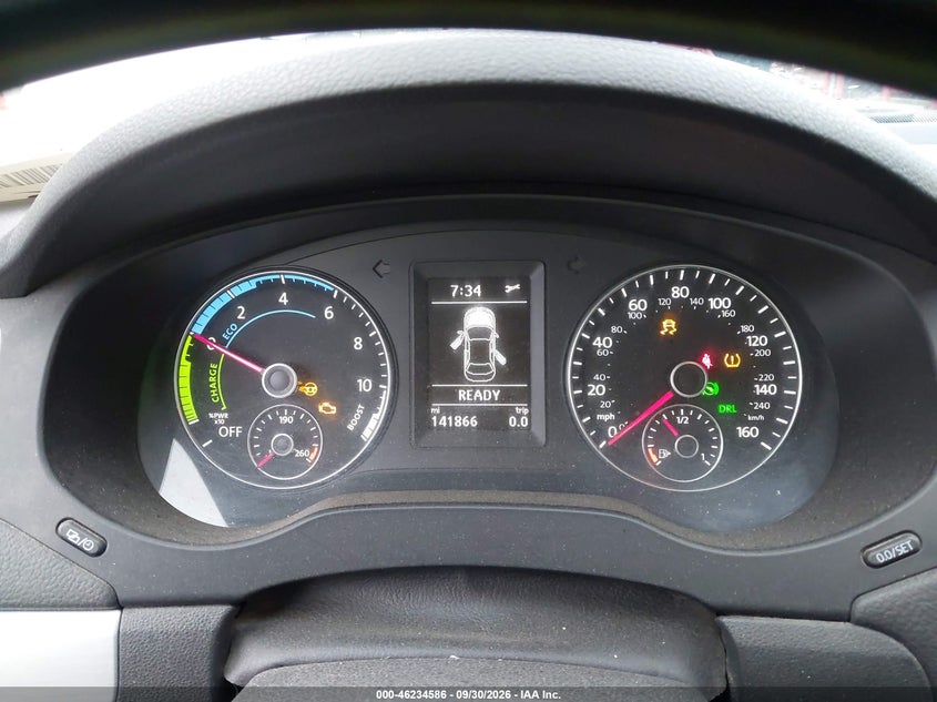 2013 VOLKSWAGEN JETTA HYBRID auction photo 7