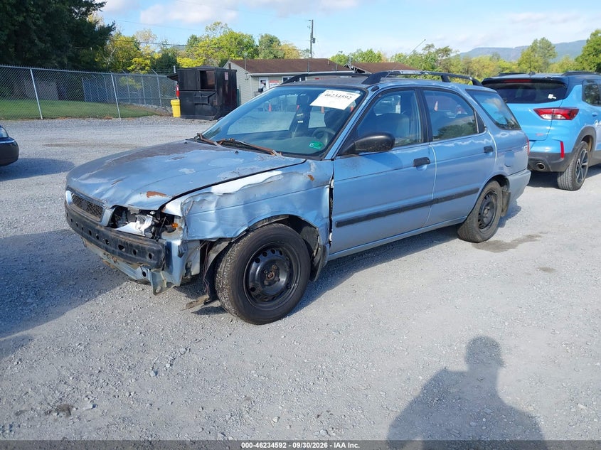 SUZUKI ESTEEM 1998 VIN JS2GB31W2W5140808