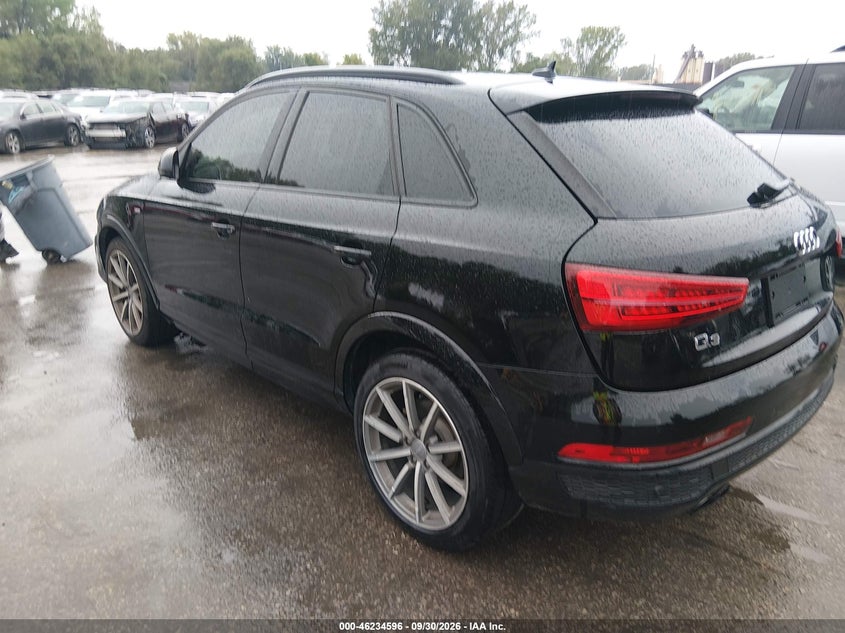 Vin: wa1hccfs1jr003713, lot: 46734590, audi q3 2.0t premium/2.0t sport premium 20183