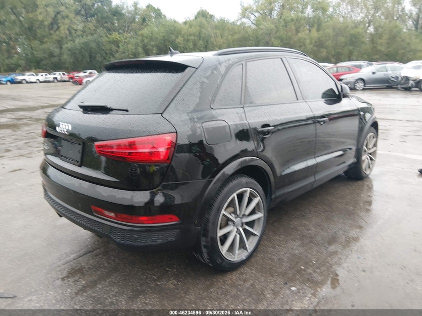 Vin: wa1hccfs1jr003713, lot: 46734590, audi q3 2.0t premium/2.0t sport premium 20184