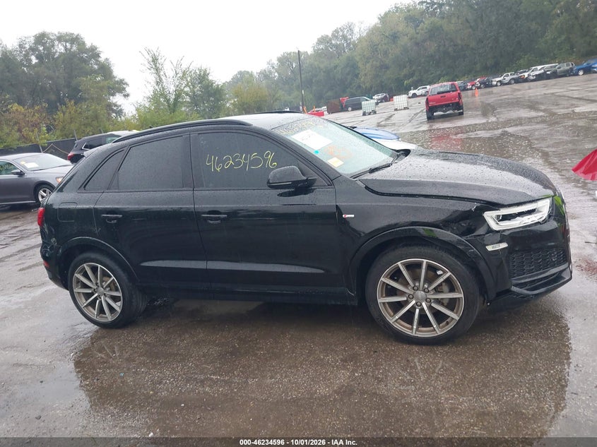 AUDI Q3 2018 VIN WA1HCCFS1JR003713