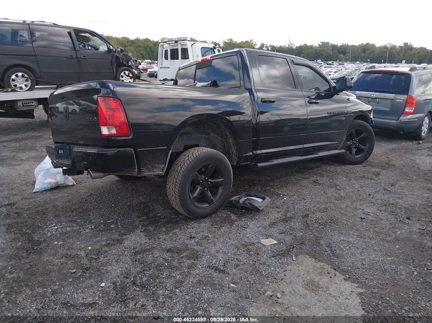 Vin: 1c6rd7mt1cs114193, lot: 46734592, ram 1500 sport 20124