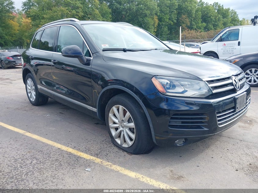 VOLKSWAGEN TOUAREG 2012 VIN WVGFF9BP8CD000456