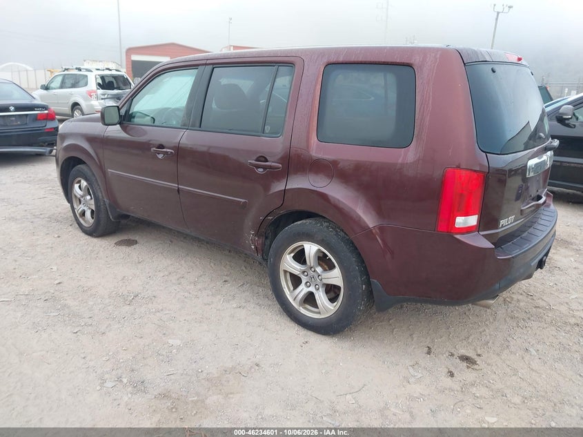 Vin: 5fnyf4h59cb070319, lot: 46734595, honda pilot ex-l 20123