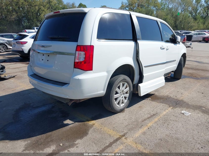 Vin: 2c4rc1bg5er343074, lot: 46734654, chrysler town & country touring 20144
