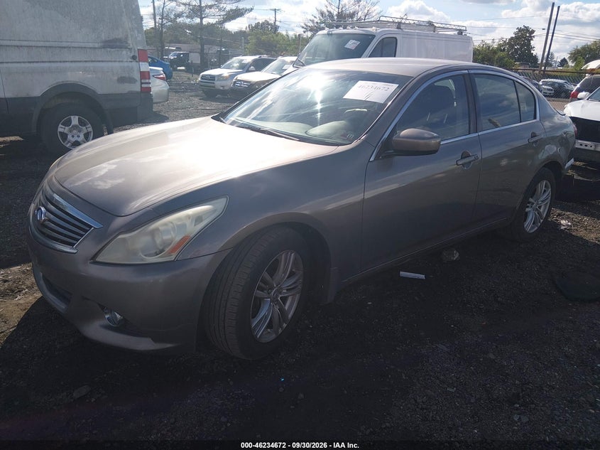 Vin: jn1cv6ar5am460640, lot: 46734667, infiniti g37x 20102