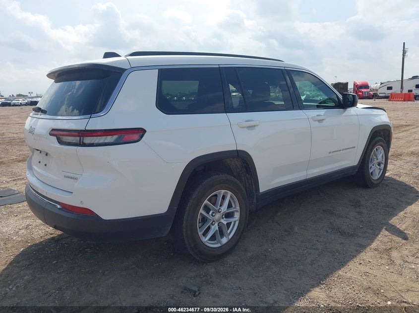 Vin: 1c4rjjag5s8676390, lot: 46734670, jeep grand cherokee l laredo 4x2 20254