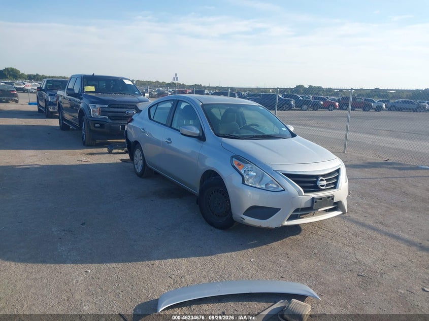 Vin: 3n1cn7ap8gl865270, lot: 46734671, nissan versa 1.6 sv 20161