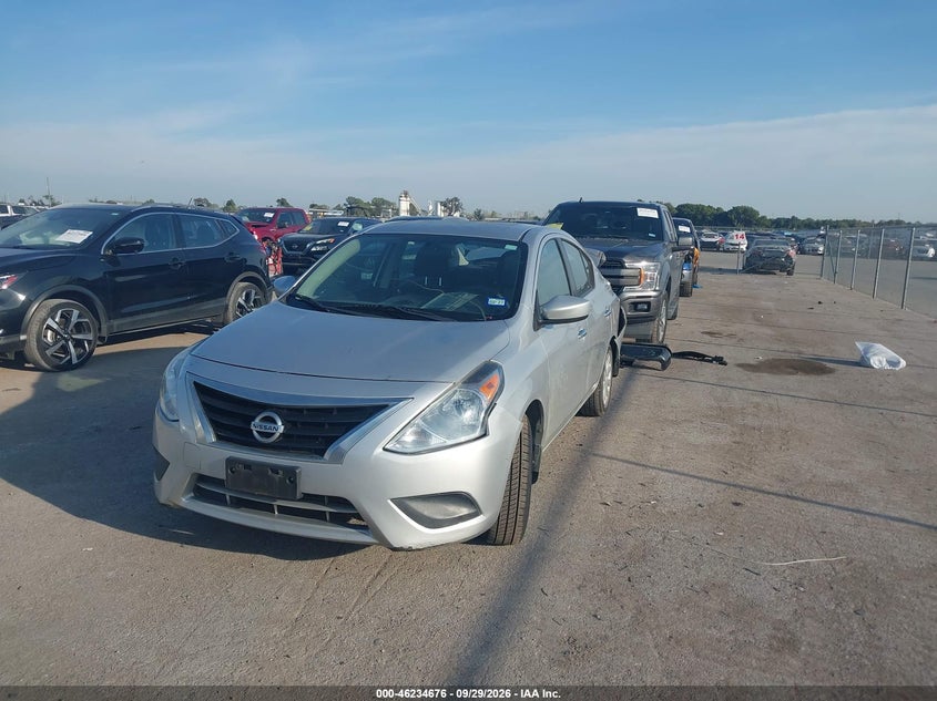 Vin: 3n1cn7ap8gl865270, lot: 46734671, nissan versa 1.6 sv 20162