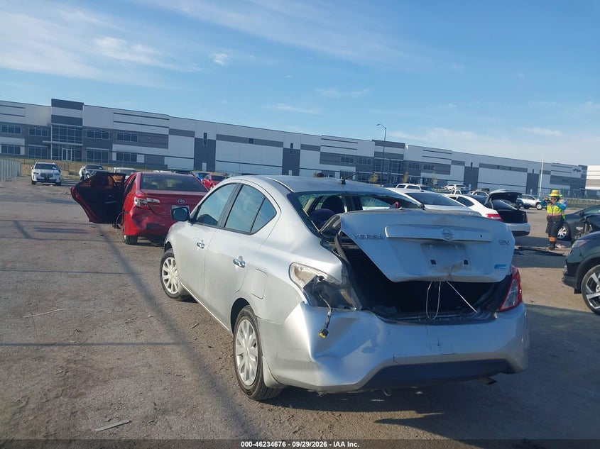 Vin: 3n1cn7ap8gl865270, lot: 46734671, nissan versa 1.6 sv 20163