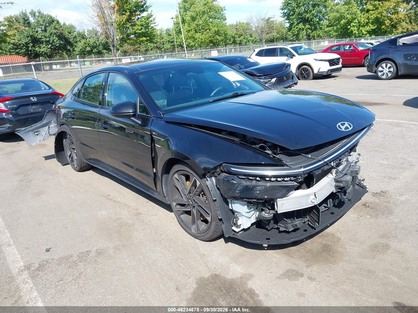 Vin: kmhl54jc2ra410154, lot: 46734672, hyundai sonata n line 20241