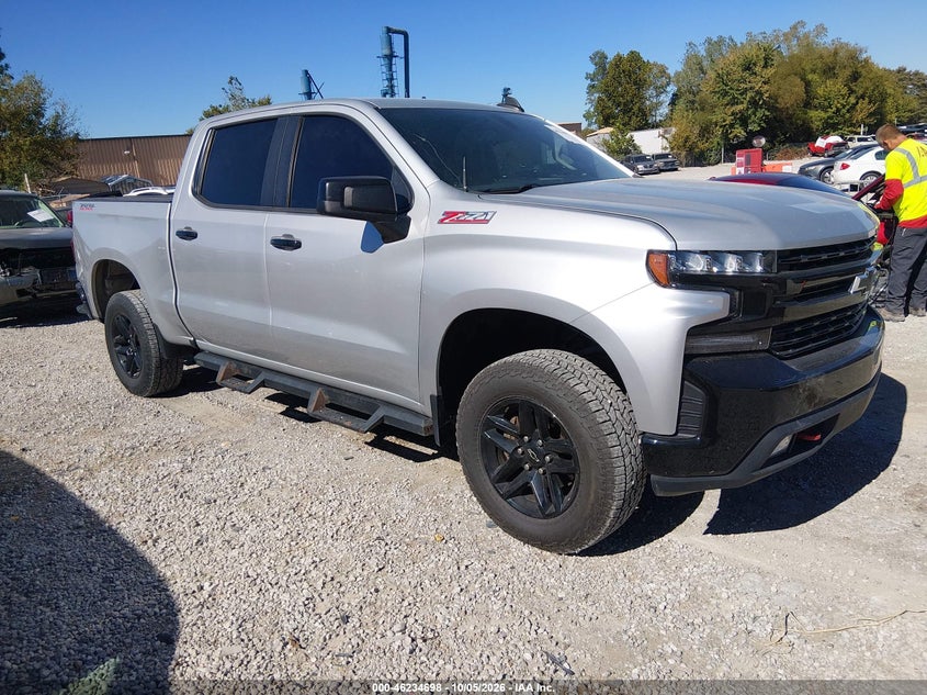 Vin: 3gcpyfed8lg195108, lot: 46734692, chevrolet silverado 1500 lt trail boss 20201