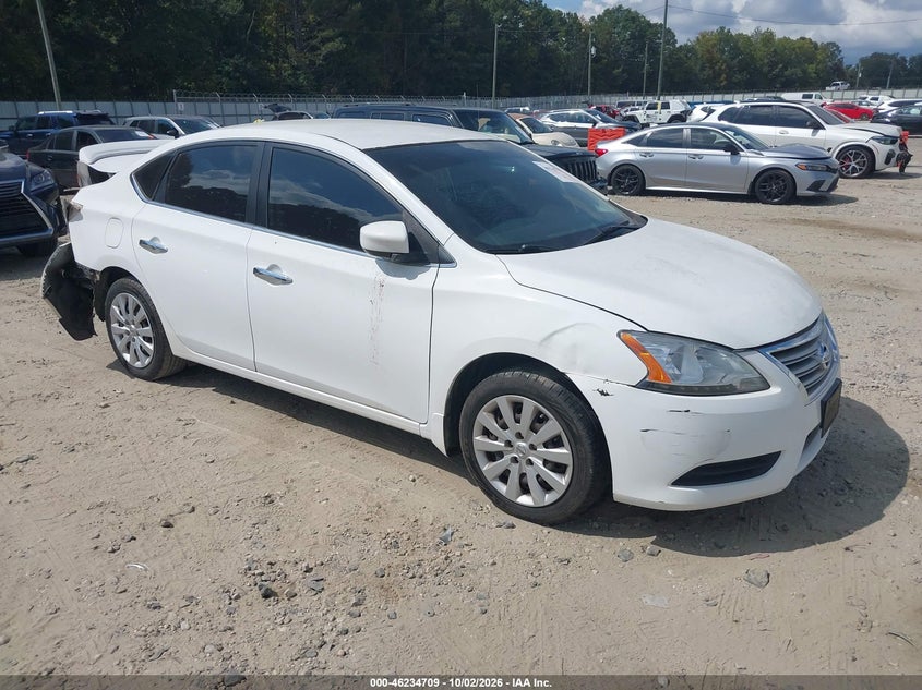 Vin: 3n1ab7ap6fy284674, lot: 46734703, nissan sentra s 2015 img_1