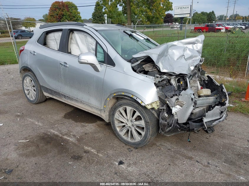 Vin: kl4cjasb1hb103016, lot: 46734719, buick encore preferred 20171