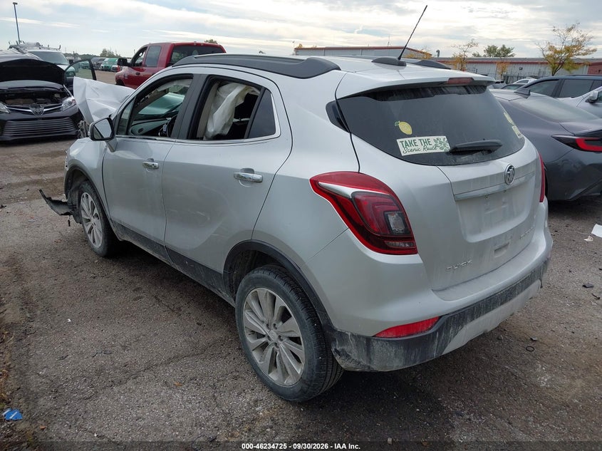Vin: kl4cjasb1hb103016, lot: 46734719, buick encore preferred 20173