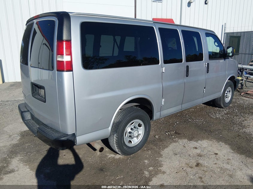 Vin: 1gnwgpfg0f1270651, lot: 46734733, chevrolet express 2500 ls 20154