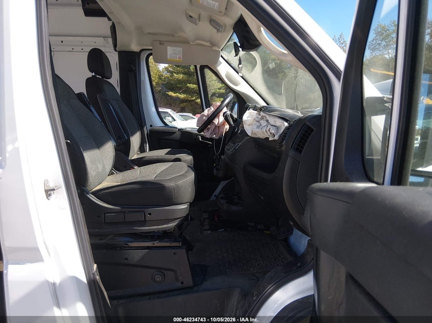 Vin: 3c6lrvdg3re112925, lot: 46734737, ram promaster 2500 tradesman high roof 159 wb w/pass seat 2024 img_1