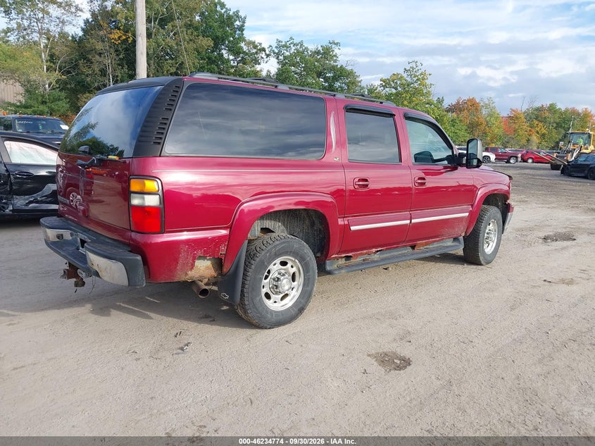 CHEVROLET SUBURBAN 2500 2006 VIN 3GNGK26G56G129517