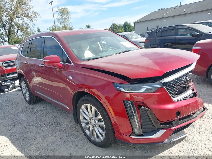 Vin: 1gykpdrs7sz156044, lot: 46734799, cadillac xt6 awd premium luxury 20251