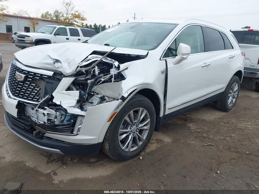 Vin: 1gykndrs5mz133614, lot: 46734810, cadillac xt5 awd premium luxury 20212