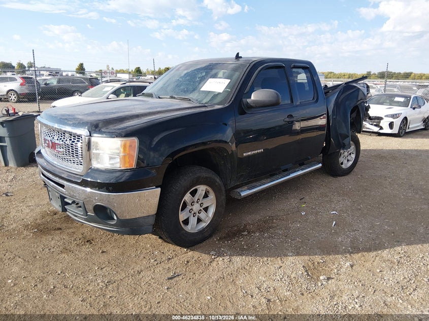 Vin: 1gtr2ve31bz224376, lot: 46734829, gmc sierra 1500 sle 20112