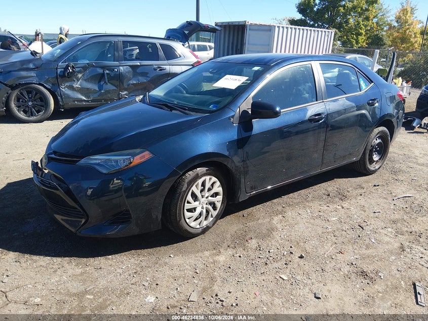 Vin: 2t1burhe0jc094955, lot: 46734830, toyota corolla le w/continu le 20182