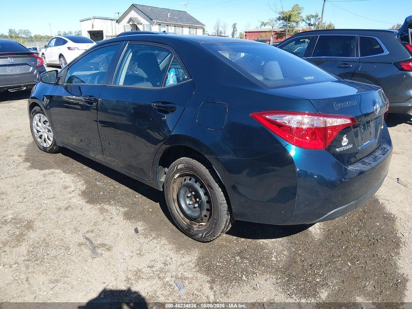 Vin: 2t1burhe0jc094955, lot: 46734830, toyota corolla le w/continu le 20183