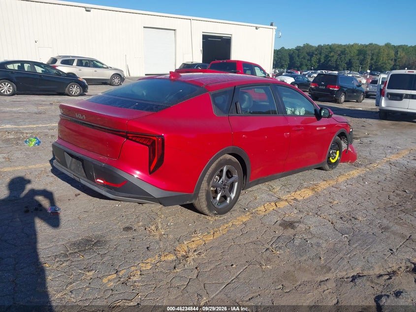 Vin: 3kpft4de5se033536, lot: 46734837, kia k4 lxs 20254