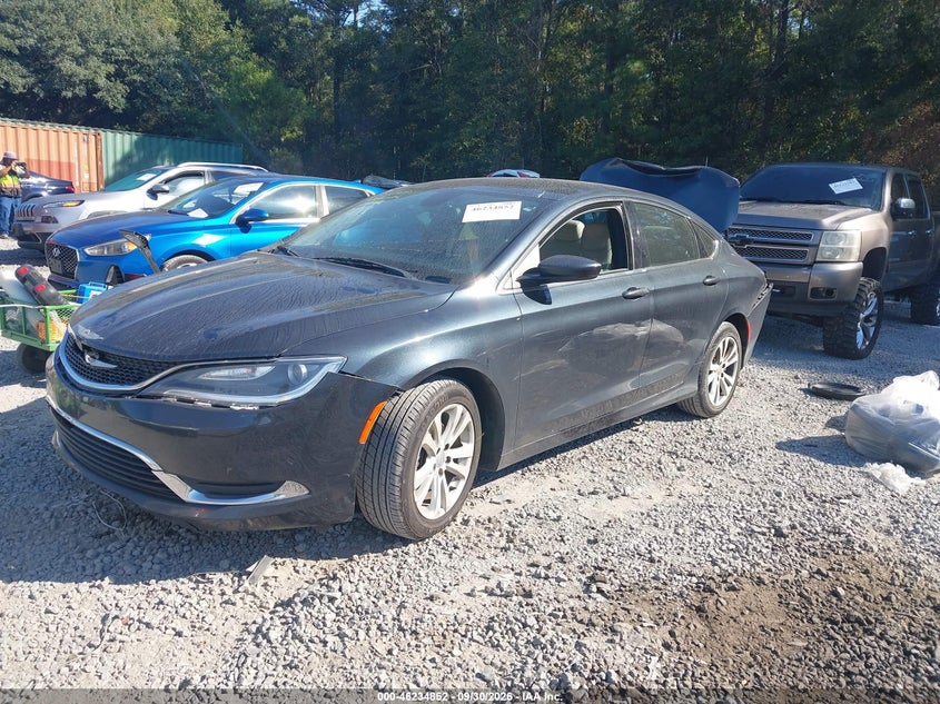 2017 Chrysler 200 Limited Platinum, Front End, IAAI, VIN 1C3CCCAB5HN507307 — photo 2