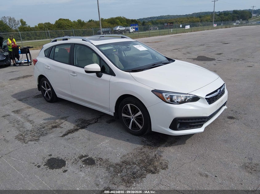 Vin: 4s3gtad61p3710348, lot: 46734849, subaru impreza premium 5-door 20231