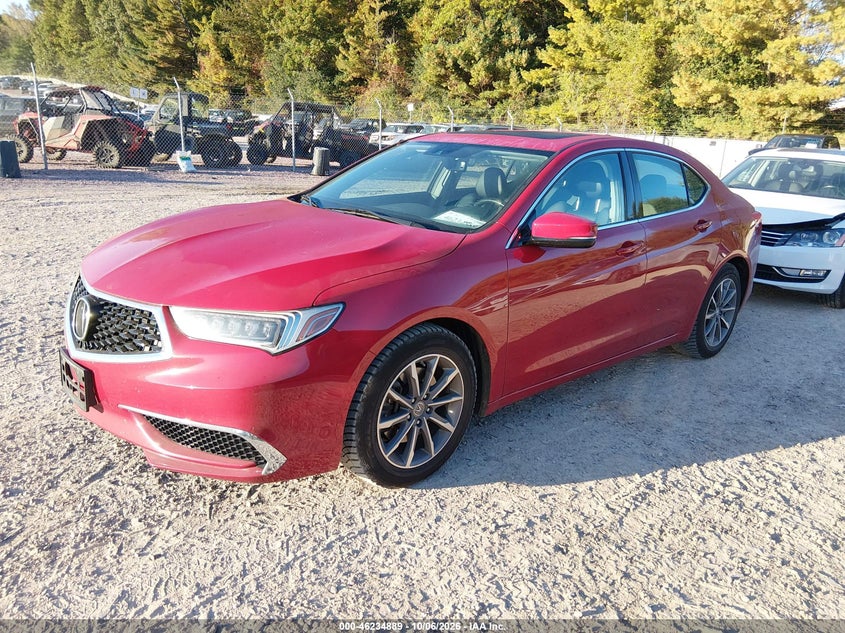 Vin: 19uub1f31ja011590, lot: 46734883, acura tlx 20182