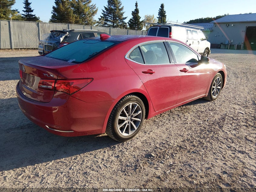 Vin: 19uub1f31ja011590, lot: 46734883, acura tlx 20184