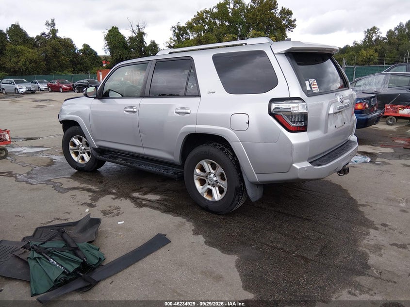 Vin: jtebu5jr4j5523996, lot: 46734923, toyota 4runner sr5 premium 20183