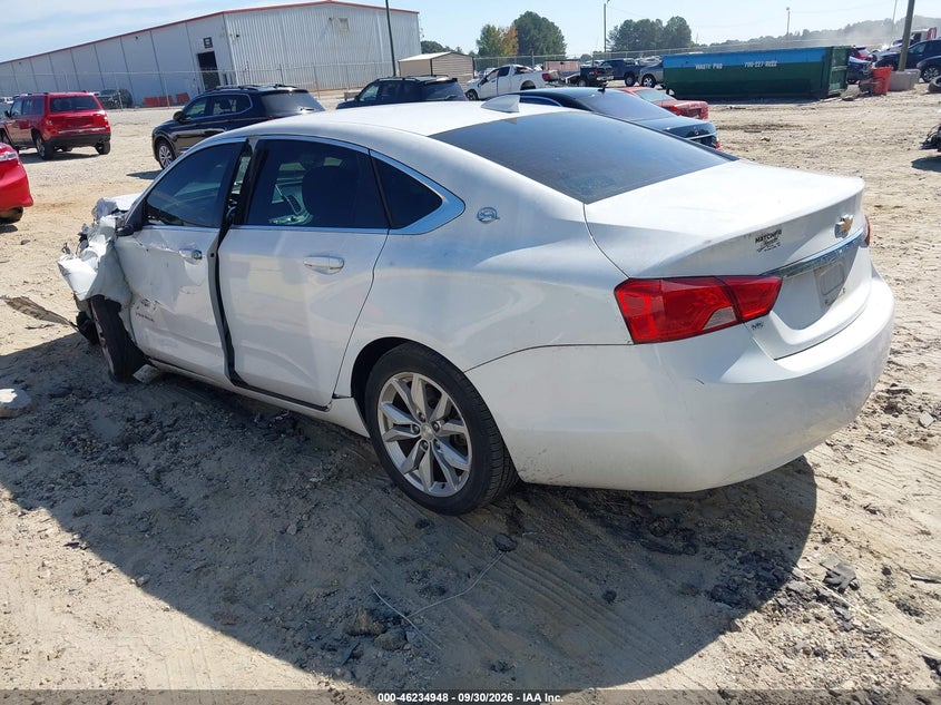 Vin: 2g1115s37g9109702, lot: 46734941, chevrolet impala 2lt 20163