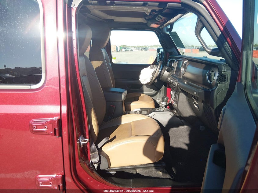 Vin: 1c6jjtbg7ml518633, lot: 46734966, jeep gladiator rubicon 4x4 20214