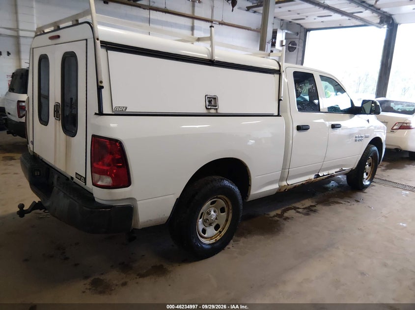Vin: 1c6rr7ft5es210975, lot: 46734991, ram 1500 tradesman 20144