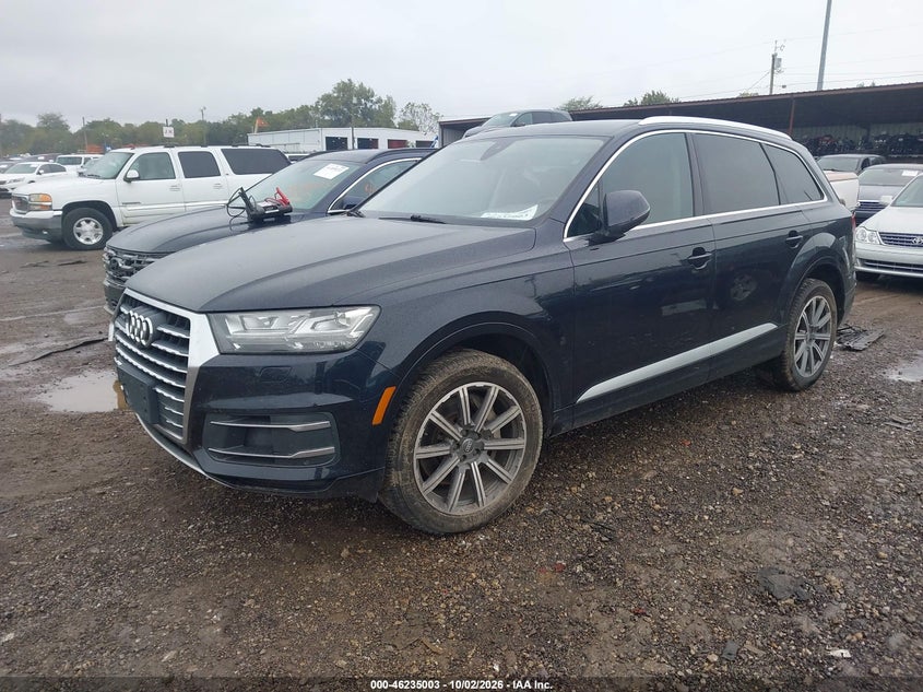 Vin: wa1laaf75hd059922, lot: 46734997, audi q7 3.0t premium 20172