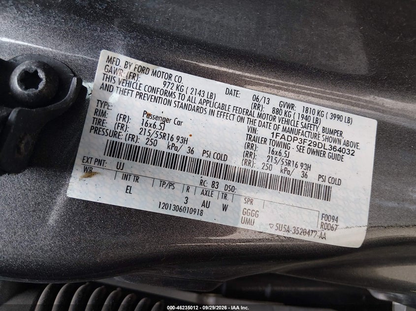 2013 FORD FOCUS SE · Фото 9