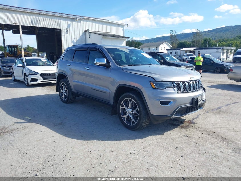 Vin: 1c4rjfbg4kc735003, lot: 46735012, jeep grand cherokee limited 4x4 20191