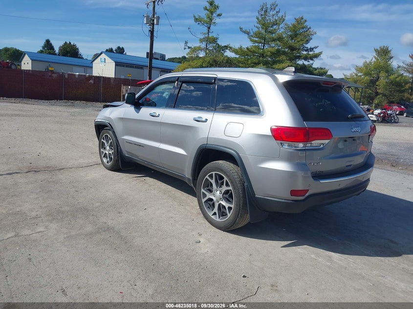Vin: 1c4rjfbg4kc735003, lot: 46735012, jeep grand cherokee limited 4x4 20193
