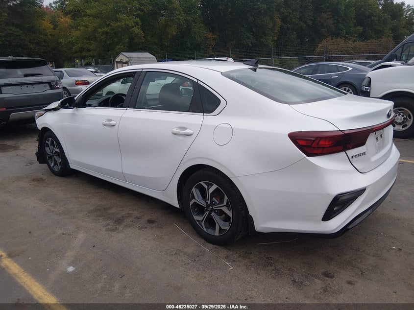 Vin: 3kpf54ad8le146825, lot: 46735022, kia forte ex 20203