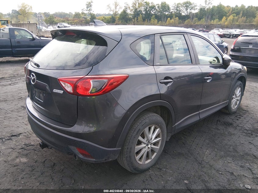 Vin: jm3ke4byxf0554067, lot: 46735034, mazda cx-5 sport 20154