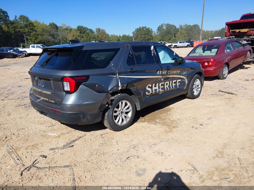 Vin: 1fm5k8ac9sgb12731, lot: 46735040, ford police interceptor utility 20254